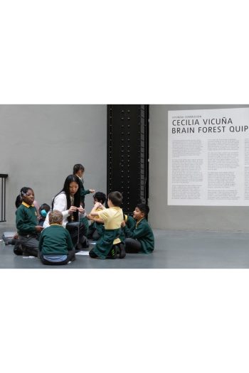 Rieko Whitfield at Tate IMT Digital Residency Release Photograph (c) Tate (Sonal Bakrania)